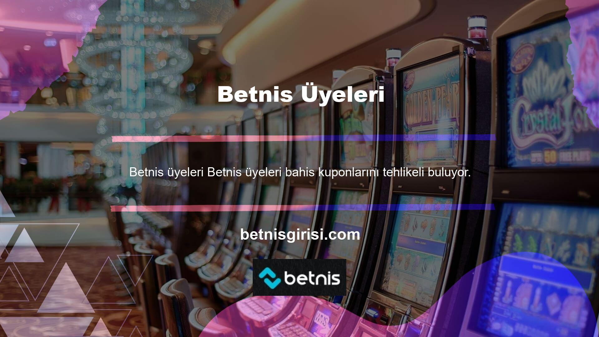 Gruplar, Betnis operasyonlarına bireysel kuponlar ve sistem kuponları satabilir