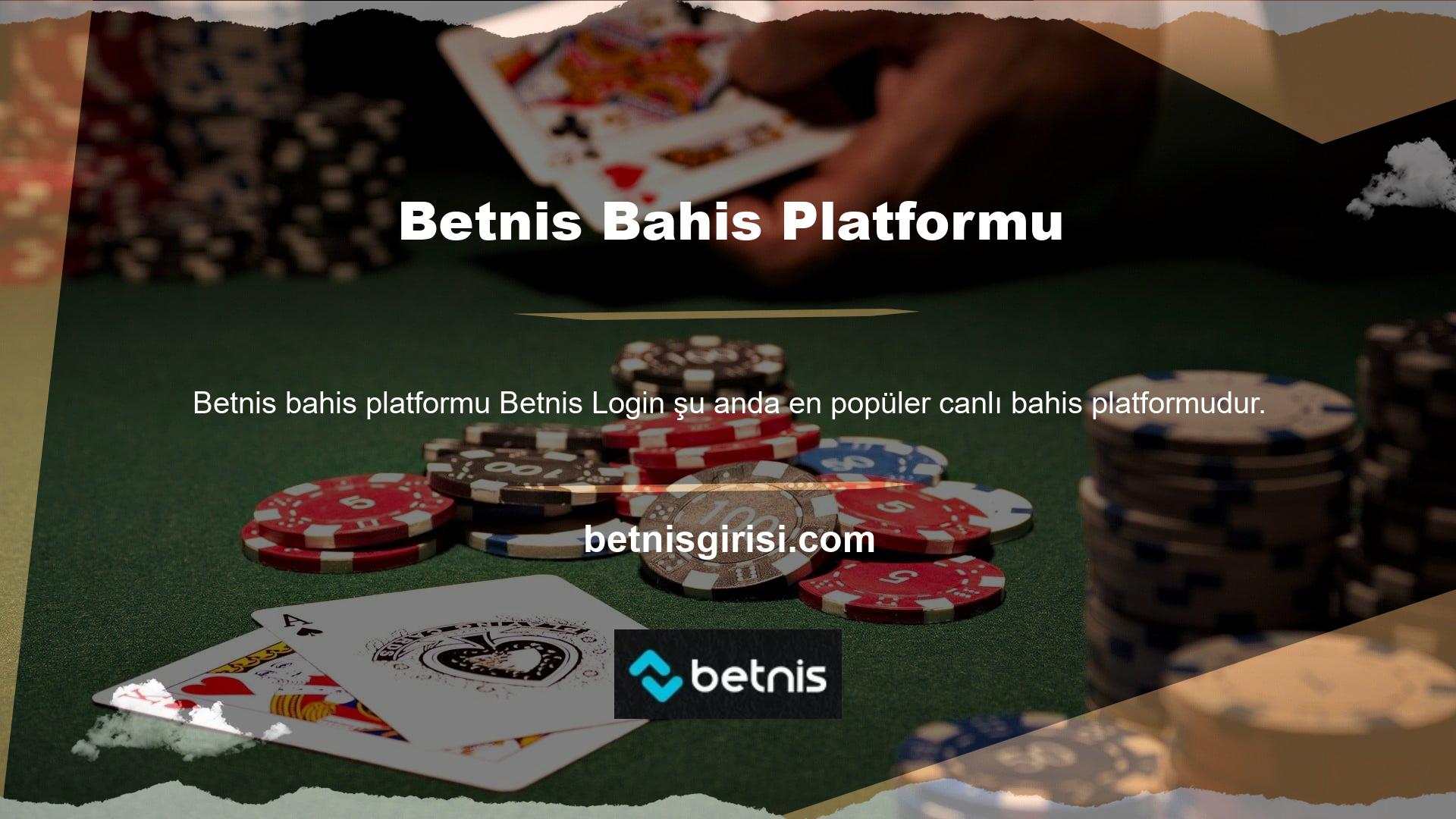 Bu Betnis bahis platformu şirketi, diğer bahis sitelerinden farklı olarak kullanıcı odaklıdır ve kullanıcı memnuniyetini sağlamayı amaçlamaktadır