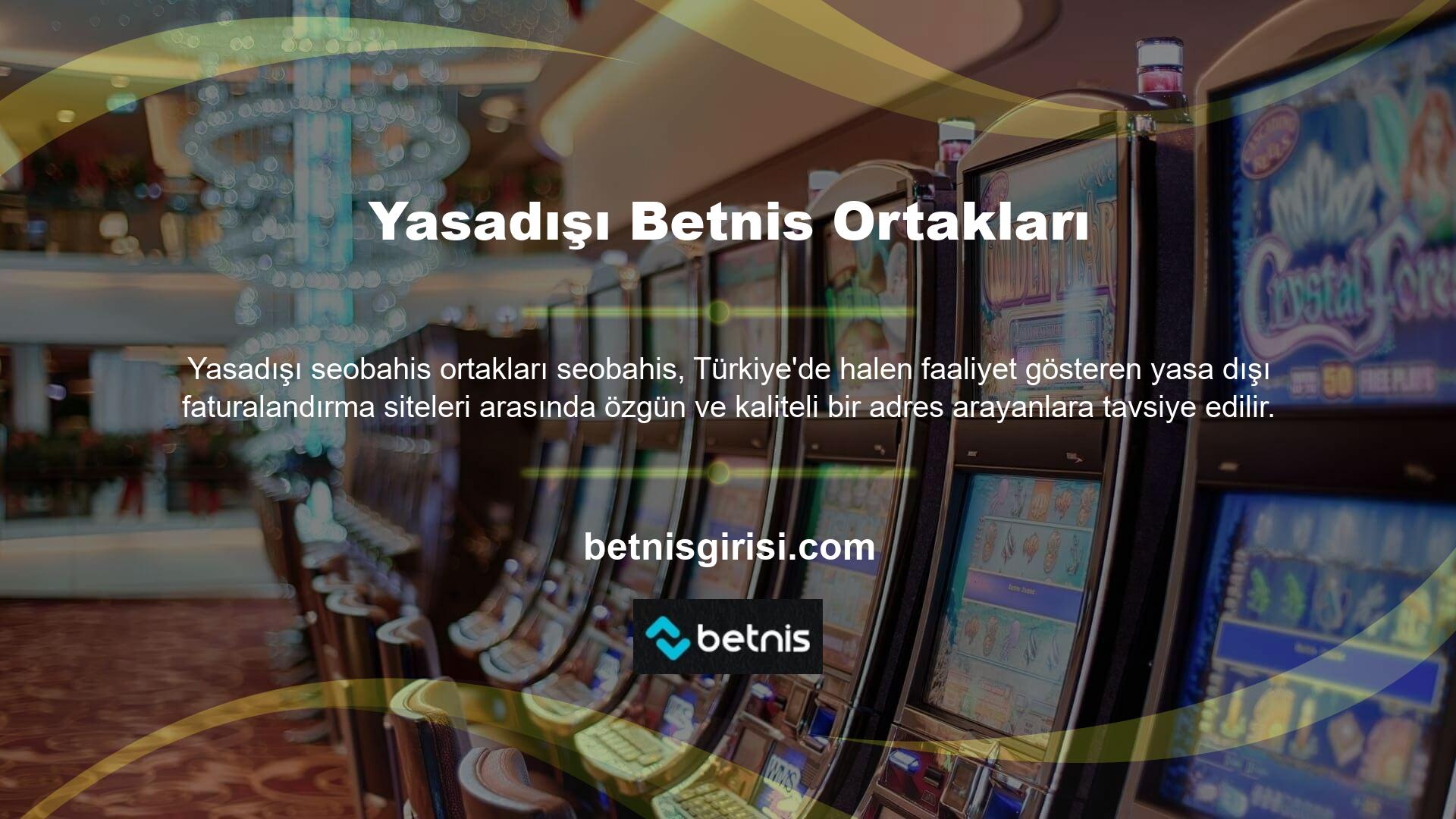 Betnis Üyelik Süreci Hakkında Müşteri tabanımız büyüdükçe, çevrimiçi casino web sitesi Casino Betnis, çok çeşitli çevrimiçi casino oyunlarını tek bir yerde bir araya getiriyor
